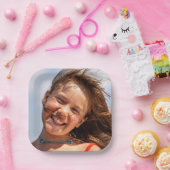 Assiettes En Carton Photo Create Your Own Custom Family (Fête)