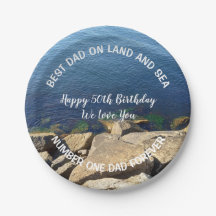 Photo de Deep Blue Ocean Best Dad 50th Birthday