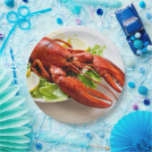 Assiettes En Carton Photo de homard (Fête)