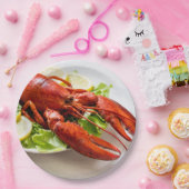 Assiettes En Carton Photo de homard (Fête)