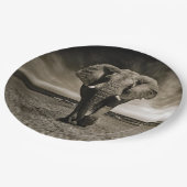 Assiettes En Carton Photo d'éléphant Bull de la faune (Angle)