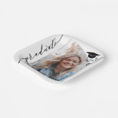 Assiettes En Carton Photo du Graduate Party (Angulaire)