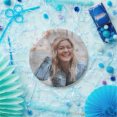 Assiettes En Carton Photo personnalisée (Fête)