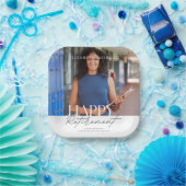 Assiettes En Carton Photo personnalisée Parti de retraite heureuse mod (Fête)