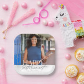 Assiettes En Carton Photo personnalisée Parti de retraite heureuse mod (Fête)