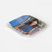 Assiettes En Carton Photo personnalisée Parti de retraite heureuse mod (Angulaire)