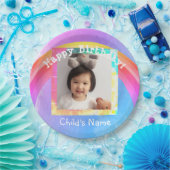 Assiettes En Carton Photo Plaque papier Anniversaire - HAMbWG (Fête)