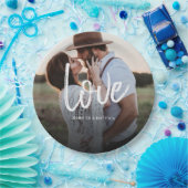 Assiettes En Carton Photo simple (Fête)