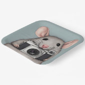 Assiettes En Carton Photographe de Cute Rat (Angulaire)
