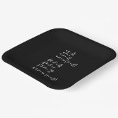 Assiettes En Carton Physique Math Formule Étudiants Enseignant Invitat (Angulaire)