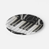 Assiettes En Carton Piano Clavier Considérant Réception (Angle)