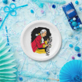 Assiettes En Carton Piano de Mozart (Fête)