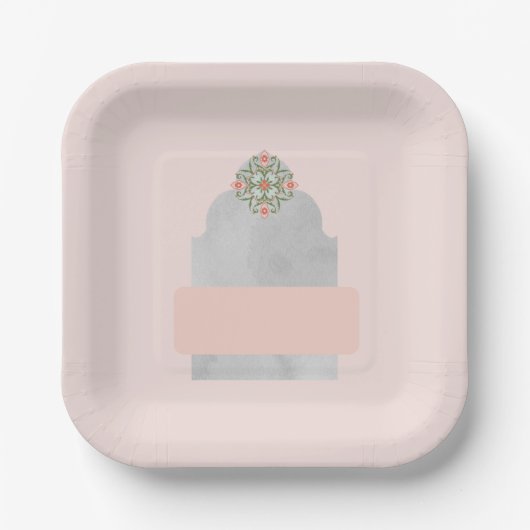 Assiettes En Carton Piatti rettangolari (Recto)