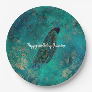Assiettes En Carton Pic Turquoise