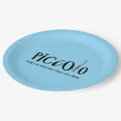 Assiettes En Carton Piccolo Notes si haut T-shirt (Angle)