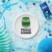 Assiettes En Carton Pickle Lover Team Pickles Funny Pickle Squad (Fête)
