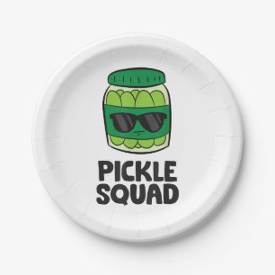 Assiettes En Carton Pickle Lover Team Pickles Funny Pickle Squad