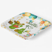 Assiettes En Carton Pickleball 40e anniversaire (Angulaire)