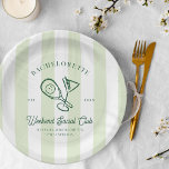 Assiettes En Carton Pickleball Country Club | Bachelorette<br><div class="desc">L'aspect est une prédiction sur les loisirs d'athlétisme de luxe. C'est un retour à l'époque de la sophistication de l'ancien argent, avec des vignettes vintages et des étiquettes de luxe. Les blancs immaculés et les rayures horizontales sont la caractéristique de ce look. Pensez aux polos et aux chaussures de bateau....</div>
