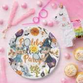 Assiettes En Carton Pickleball Halloween thème pour la fête (Fête)