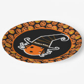 Assiettes En Carton Pickleball Kitchen Sorcière mignonne Pickleball Ha (Angle)