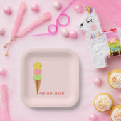 Assiettes En Carton Pickleball Party (Fête)