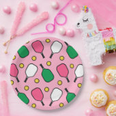 Assiettes En Carton Pickleball Party (Fête)