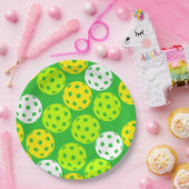 Assiettes En Carton Pickleball | Plaques de papier de partie (Fête)