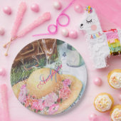 ASSIETTES EN CARTON PICNIC PROPOSE MONOGRAM PARTY (Fête)