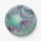 Assiettes En Carton Pièces du groupe de sirènes (Devant)