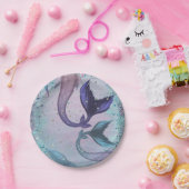 Assiettes En Carton Pièces du groupe de sirènes (Fête)