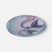 Assiettes En Carton Pièces du groupe de sirènes (Angle)