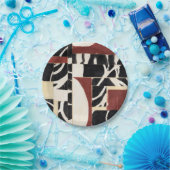 Assiettes En Carton Pièces et pièces I (Fête)