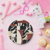 Assiettes En Carton Pièces et pièces I (Fête)