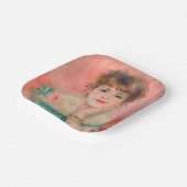 Assiettes En Carton Pierre-Auguste Renoir - Actrice Jeanne Samary (Angulaire)