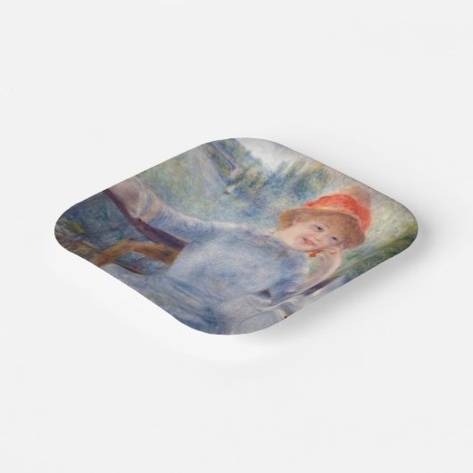 Assiettes En Carton Pierre Auguste Renoir - Alphonsine Fournaise (Angulaire)