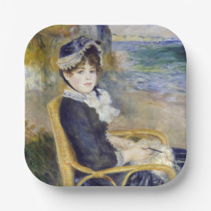 Assiettes En Carton Pierre-Auguste Renoir - Au bord de la mer