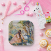 Assiettes En Carton Pierre-Auguste Renoir - Dans le pré (Fête)