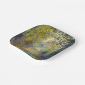 Assiettes En Carton Pierre-Auguste Renoir - Dans les bois (Angulaire)