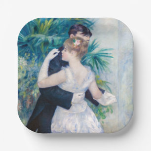 Assiettes En Carton Pierre-Auguste Renoir - Danse à la ville