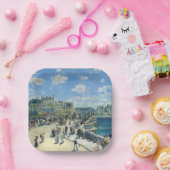 Assiettes En Carton Pierre-Auguste Renoir - Paris, Pont-Neuf (Fête)