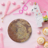 Assiettes En Carton Pierre d'ardoise (Fête)