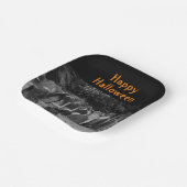 Assiettes En Carton Pierre de cimetière d'Halloween (Angulaire)