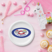 Assiettes En Carton Pierre de curling (Fête)