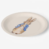 Assiettes En Carton Pierre le lapin (Angle)