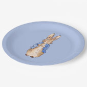 Assiettes En Carton Pierre le lapin (Angle)