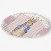 Assiettes En Carton Pierre le lapin