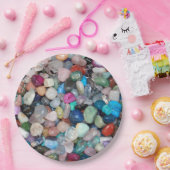 Assiettes En Carton Pierres précieuses (Fête)