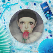 Assiettes En Carton Pierrot, années 1980 (Fête)