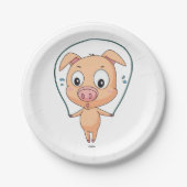 Assiettes En Carton Pig ignoré (Devant)